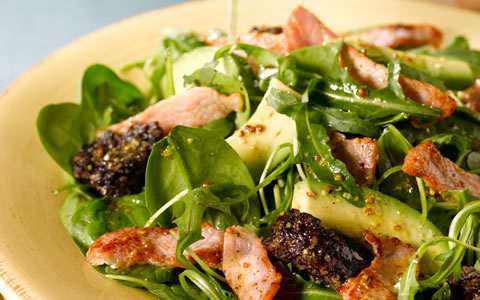 BaconBlackPuddingSalad